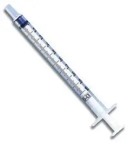 Becton Dickinson Tuberculin Syringe with Various Needle Configurations