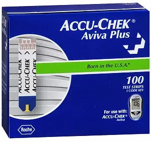 Accu-Chek Aviva Plus Blood Glucose Test Strips