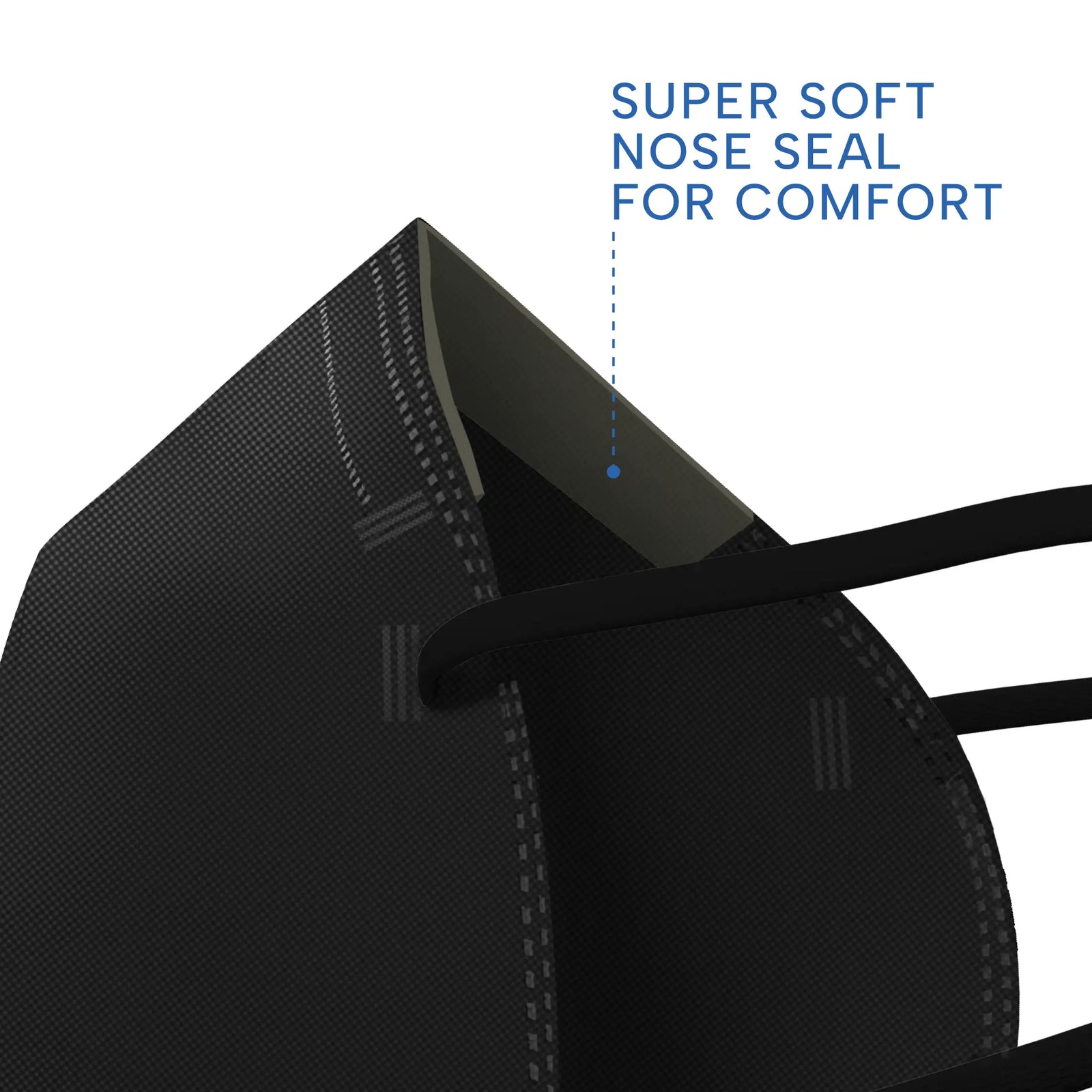 KN95 Face Mask | Individually Wrapped, Elastic Ear Loops - Bag of 10