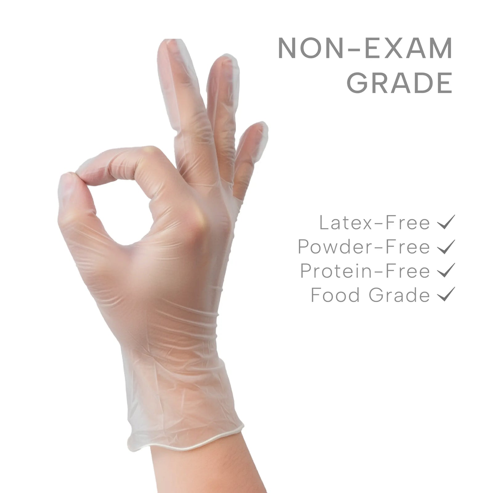 WellBefore Food Grade Vinyl Gloves for Bulk Orders