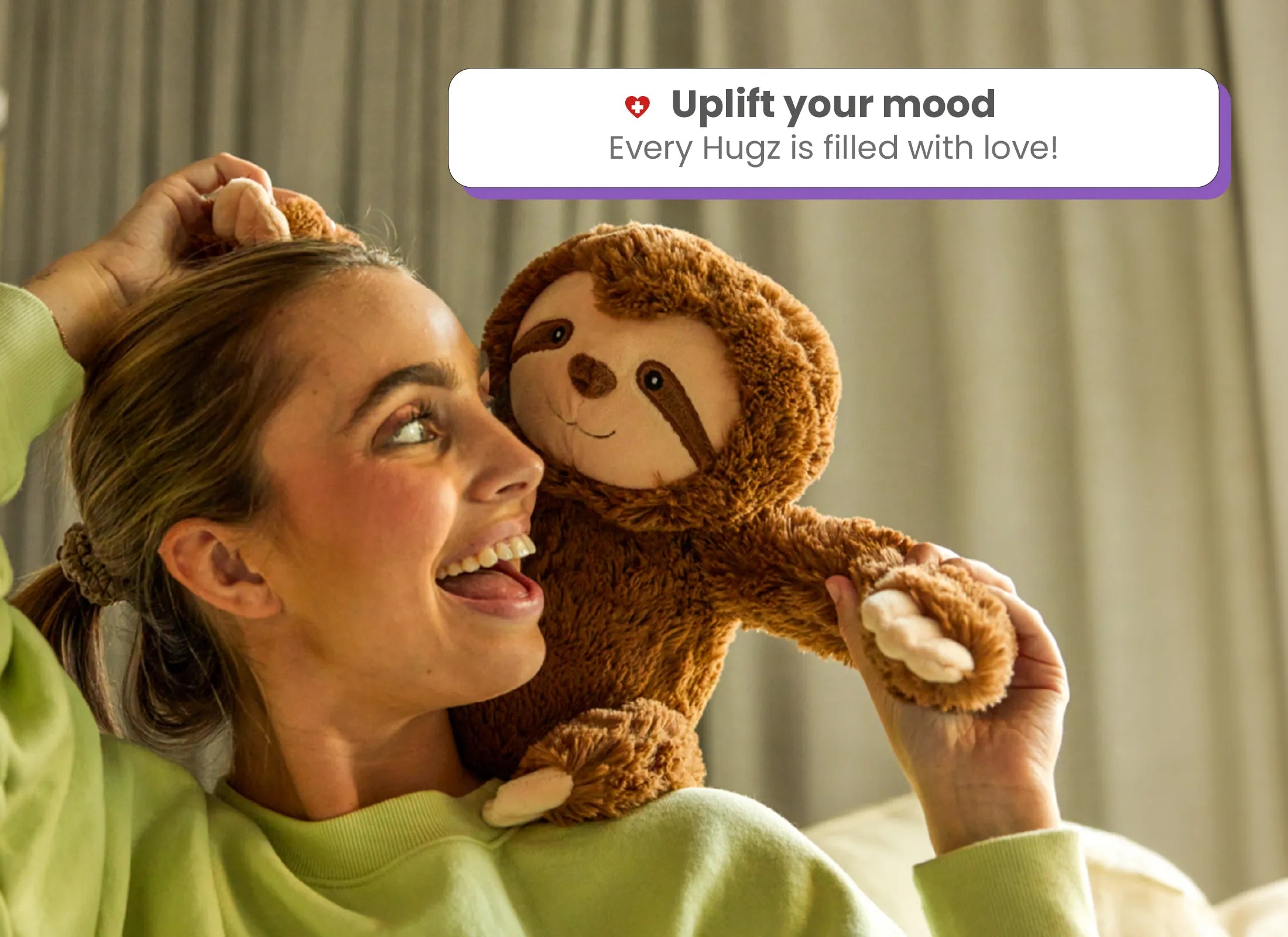 Hot And Cold Therapy Weighted Toy For Anxiety Relief by HUGZ