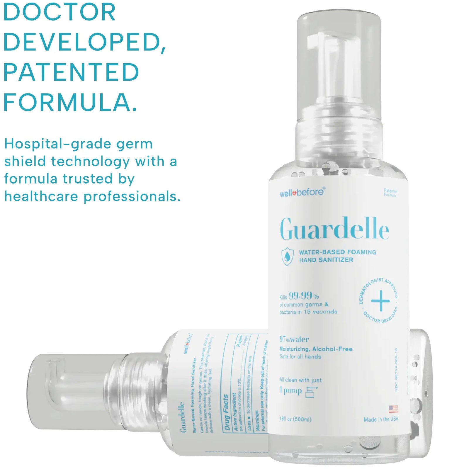 Guardelle Water-Based Foaming Hand Sanitizer