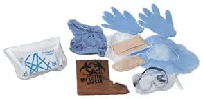 Medline Employee Protection Kit with Large Gloves and Gown