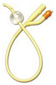 Medline Silicone-Elastomer Coated Foley Coude Catheter 18 Fr 5 cc