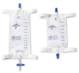 Medline Leg Bag with Slide-Tap and Comfort Straps, Medium 19 oz