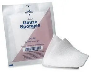 Medline Nonsterile Gauze Sponge 4" x 4" 8-Ply