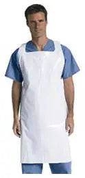 Medline Protective Poly Disposable Apron 28" x 46"