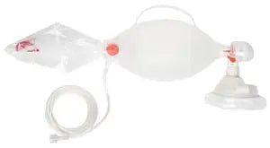 Medline Adult Resuscitator Bag with Medium Mask and Port