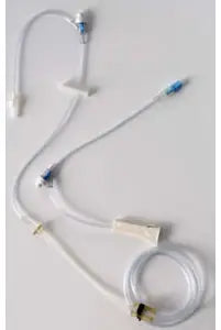Medline Additiv Primary Administration Set with Check Valve, 15 drops/mL, 115"