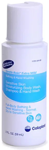 Medline Gentle Rain Extra Mild for Sensitive Skin Body Wash, Shampoo & Hand Wash
