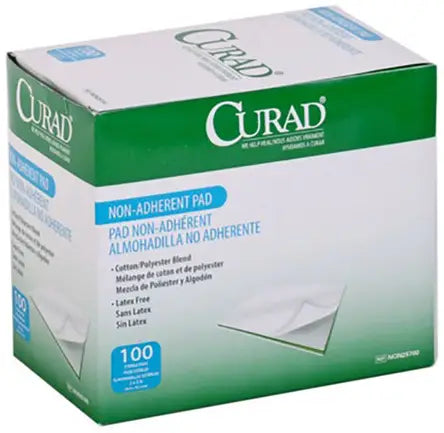 Curad Non-Stick Pad 2" x 3"