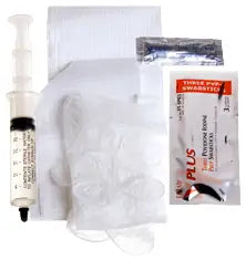 Medline Foley Catheter Insertion Tray with 30 mL Syringe - Case of 20