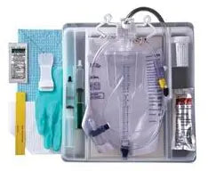 Medline Closed System Foley Catheter Tray with 100% Silicone Catheter
