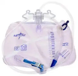 Medline Drainage Bag with Anti-Reflux Tower