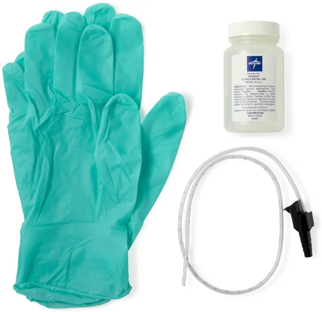 Medline Suction Catheter Wet Kits, 10 French