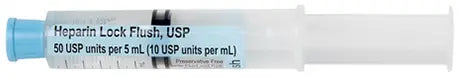 Medline Heparin Pre-Filled Catheter Flush Syringe