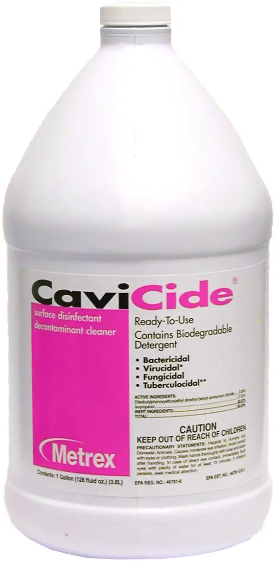 Medline CaviCide Surface Disinfectant/Decontaminant Cleaner, 1 Gallon