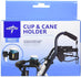 Medline Cup and Cane Holder Set for Mobility Aids