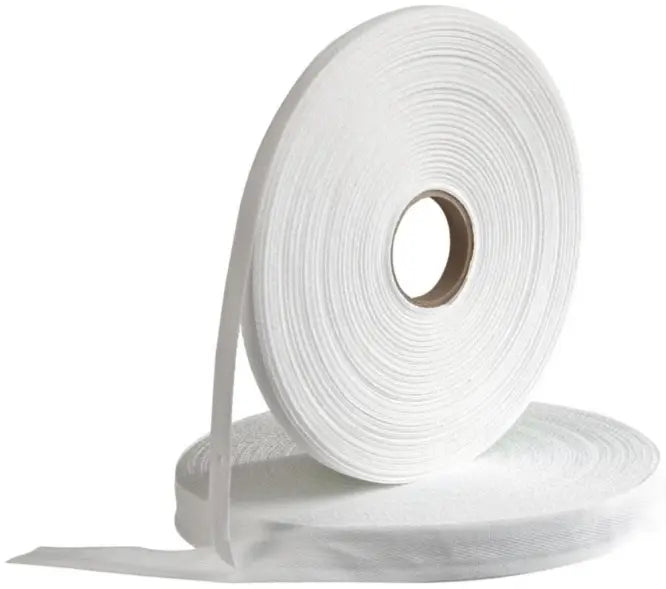 Medline Bleached Twill Tape, 1/4" x 36 yd, 100% Cotton