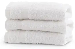 Medline Classic Cotton Terry Washcloths, 12 x 12 Inches, White