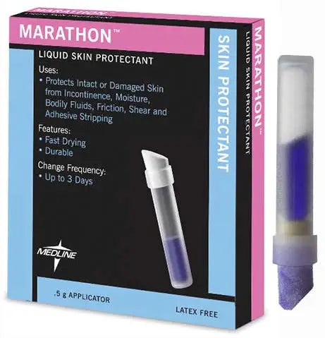 Medline Marathon Liquid Skin Protectant, 1/2 g Vial