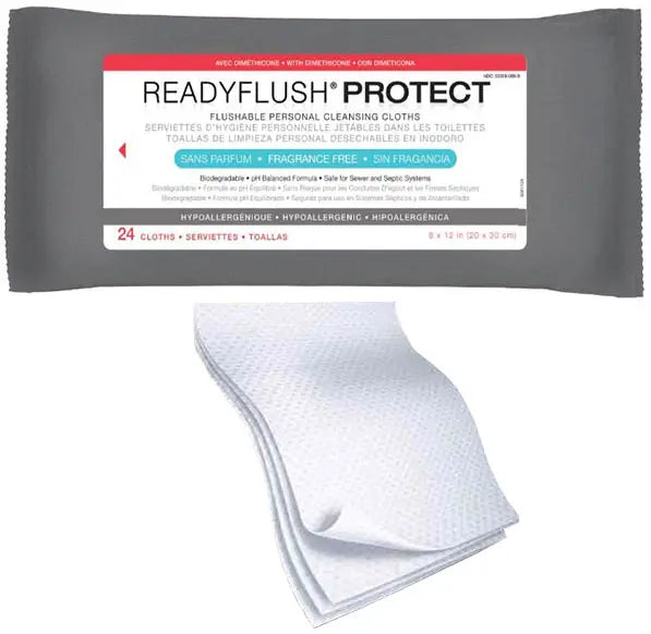 Medline ReadyFlush Protect Biodegradable Flushable Wipes