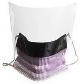 Medline Max Fluid Protection Face Mask with Eyeshield - Box of 25