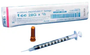 Cardinal Health Monoject Standard SoftPack Syringes