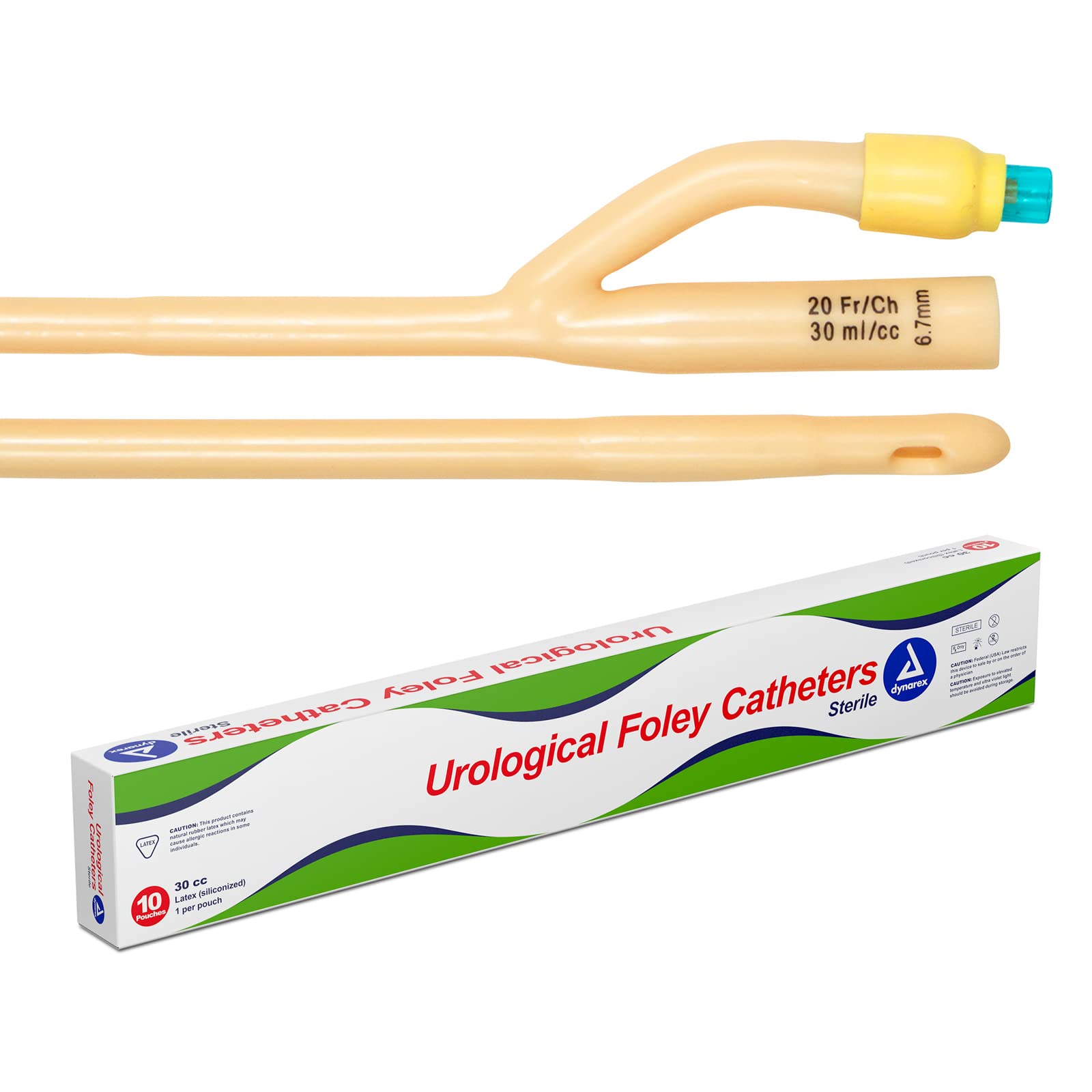 Bard LUBRI-SIL All-Silicone Foley Catheter - 16 Fr & 20 Fr
