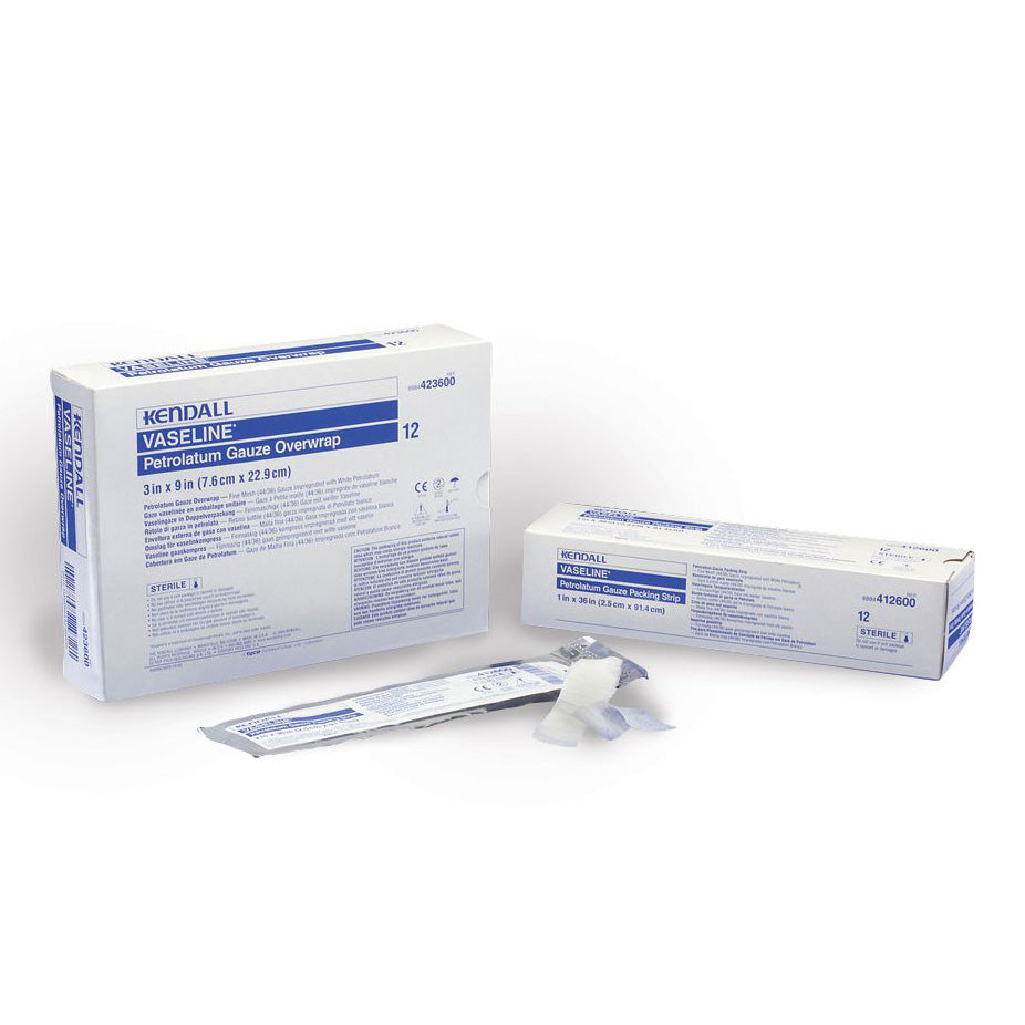 Cardinal Health Sterile Non-Adherent Petrolatum Gauze Tube 1/2 x 72 in