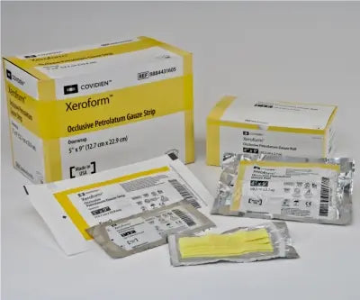 Cardinal Health XEROFORM Sterile Petrolatum Gauze Roll 4" x 3 Yards