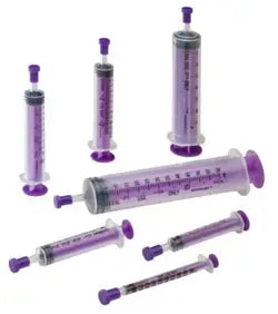 Cardinal Health Oral Syringe, 60 mL, Purple