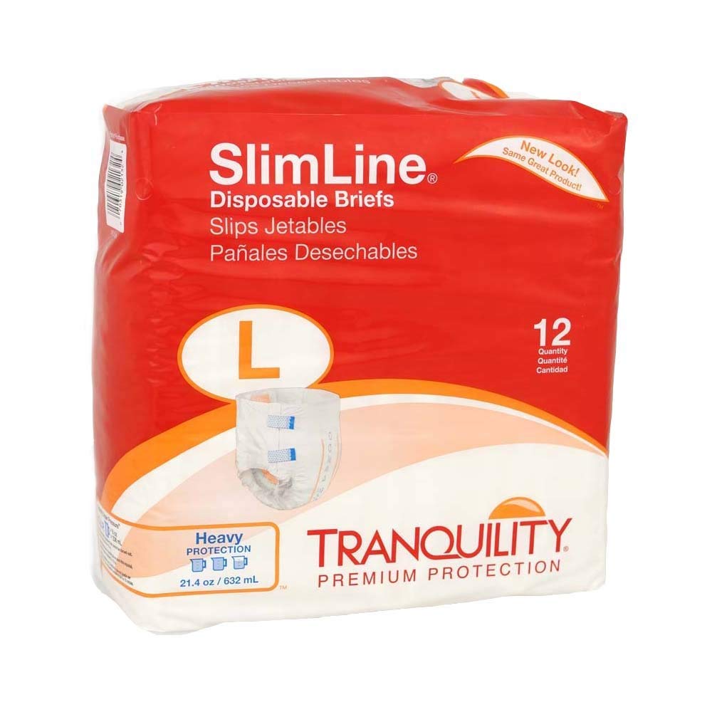 Tranquility SlimLine Adult Incontinence Briefs