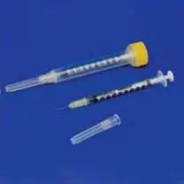 Cardinal Health Monoject Tuberculin Syringe 1 mL with Regular Luer Tip