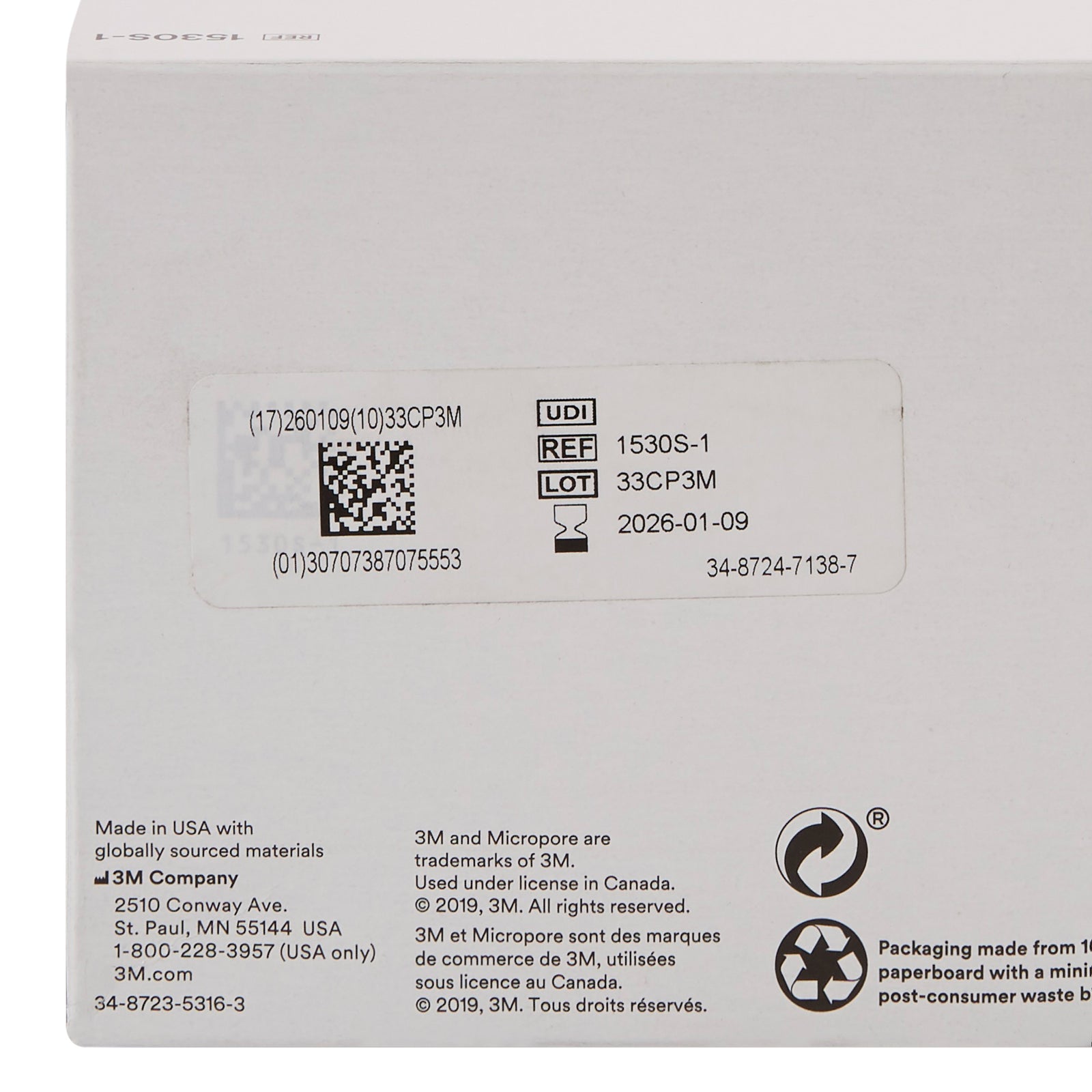 3M Micropore Surgical Tape