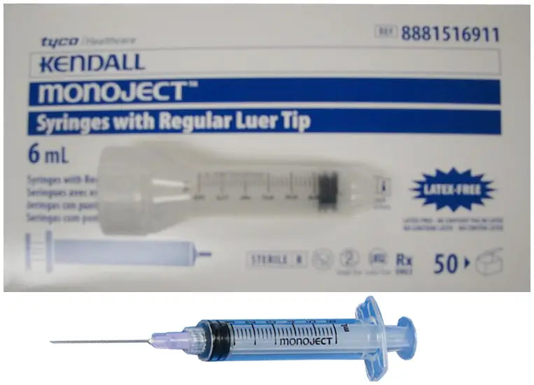 Cardinal Health Monoject Rigid Pack Syringes
