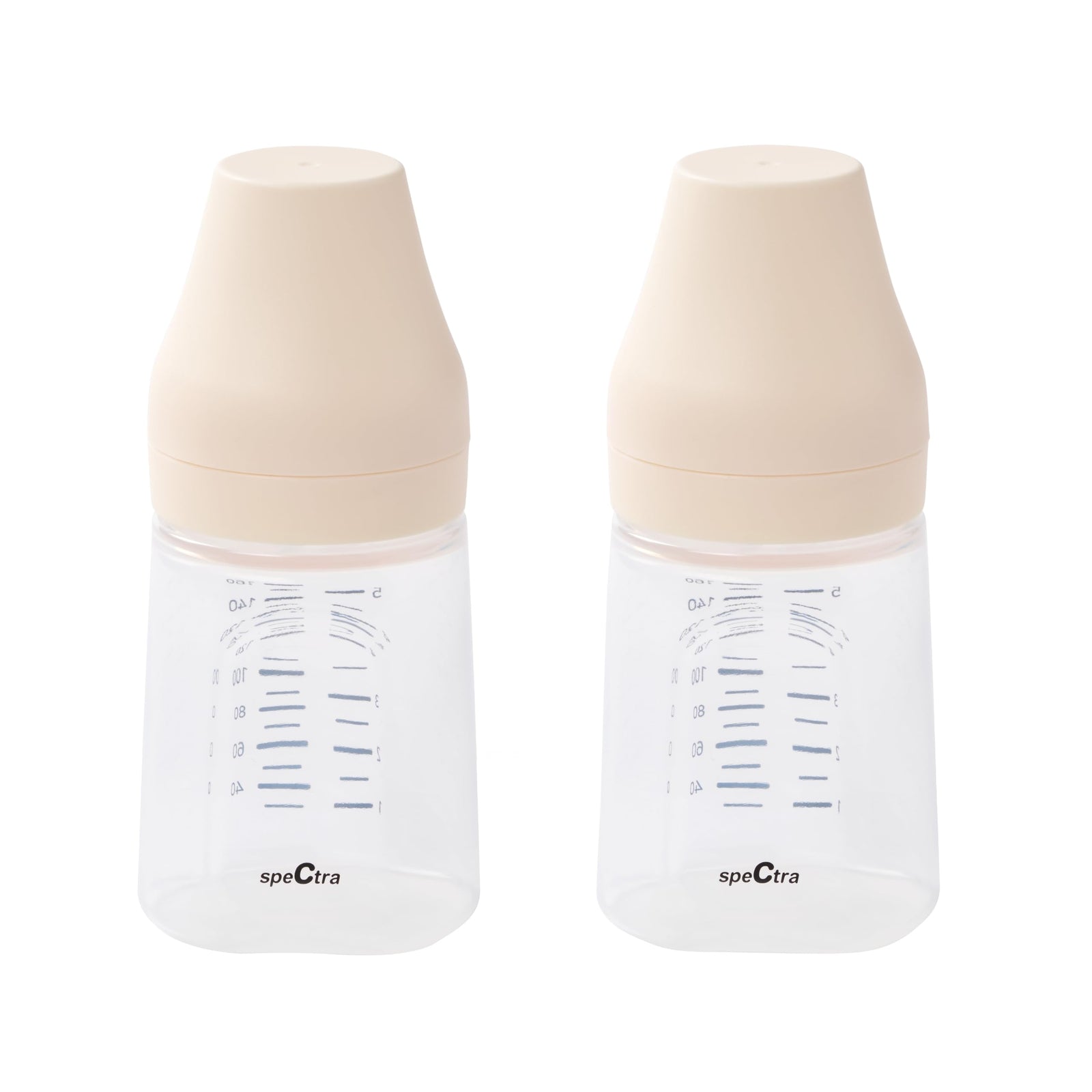 Spectra Wide Neck Baby Bottles - 160ml (2-Pack)