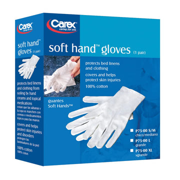 Carex Cotton Gloves - Large & Extra Large