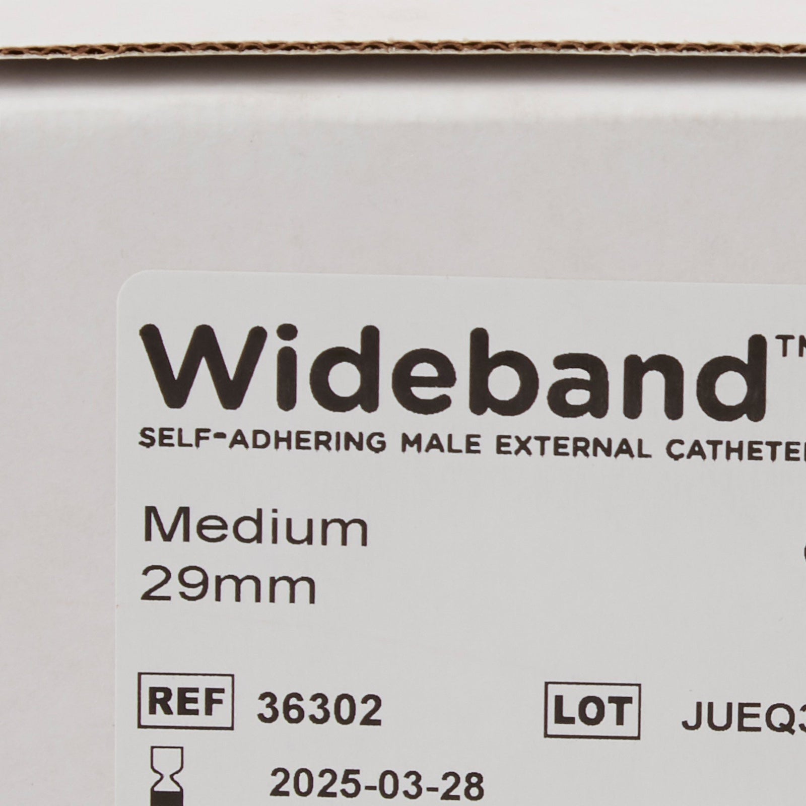 Bard Wide Band Male External Catheter