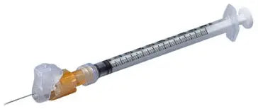 Cardinal Health 3ml Safety Syringe 25 Gauge x 1" Luer Lock