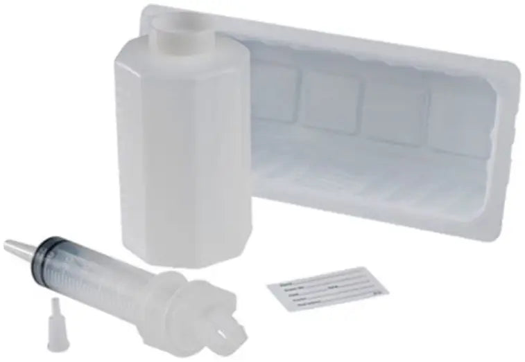 Cardinal Health Irrigation Kit, 60cc ENFit Piston Syringe and 500cc Container