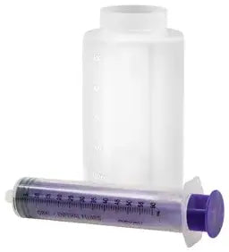 Cardinal Health Irrigation Kit, 60cc ENFit Piston Syringe and 500cc Container