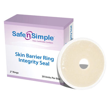 Safe N Simple Integrity Skin Barrier Rings - 2 Inch