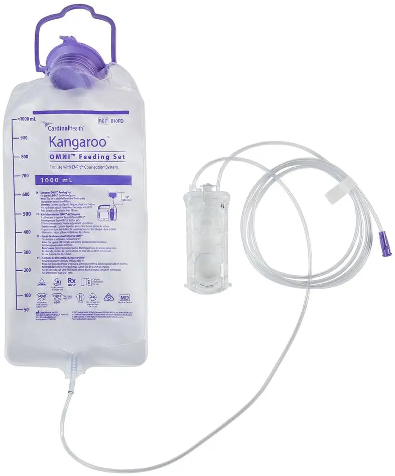 Cardinal Health Kangaroo OMNI Feeding Set, 1000 mL
