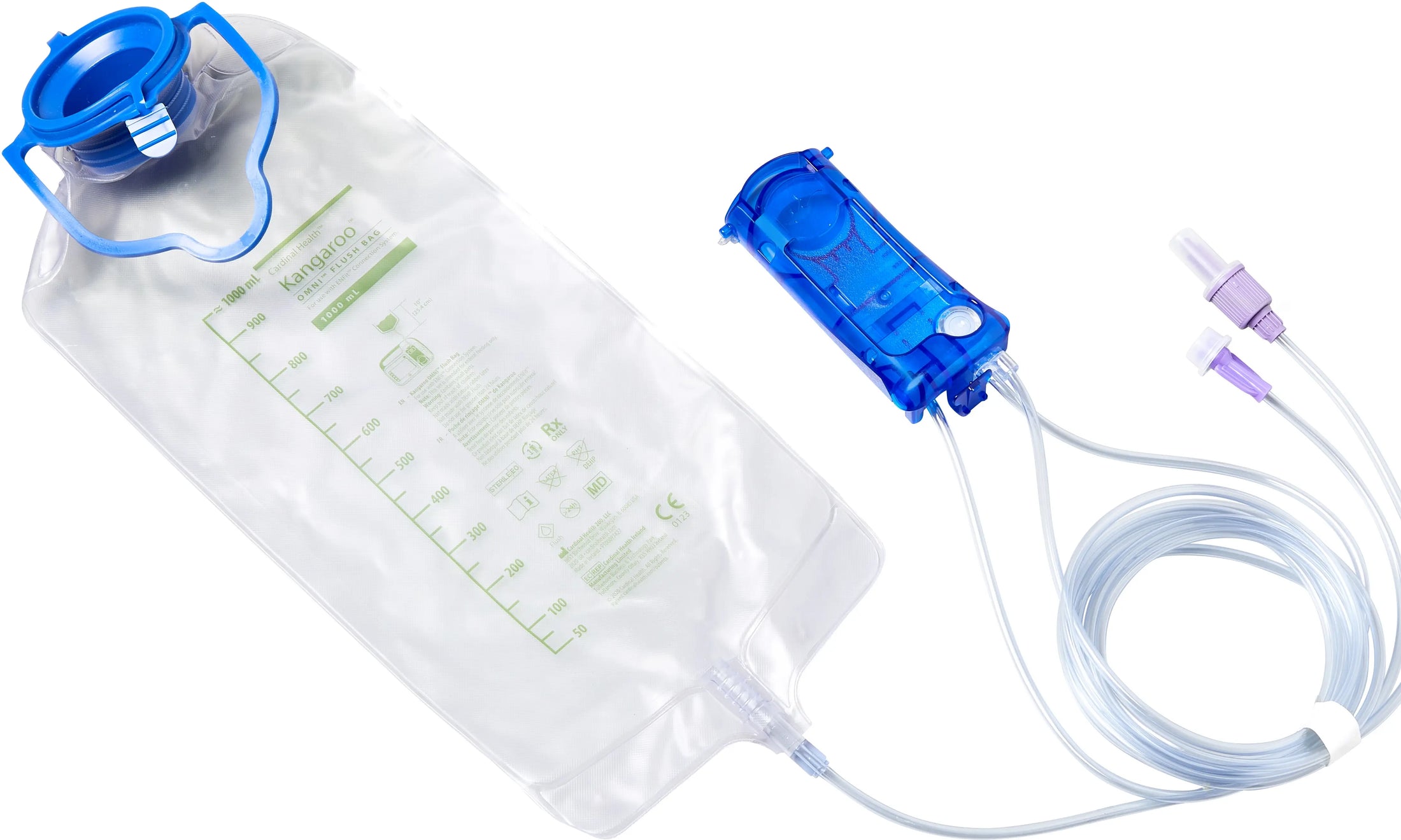 Cardinal Health Kangaroo OMNI Feeding Set, 1000 mL