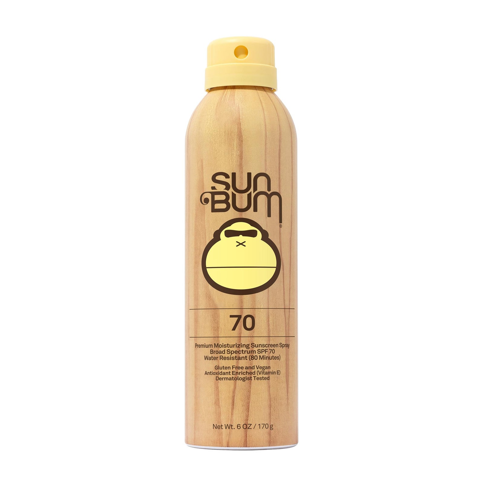 Sun Bum SPF 70 Sunscreen Spray 6 oz