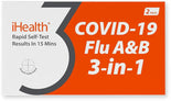 iHealth COVID-19 / Flu A&B Rapid Self-Test (2 tests) image