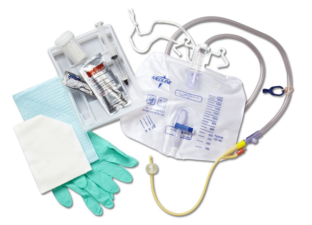 Bard Advanced I.C. Foley Catheter Tray with Urine Meter