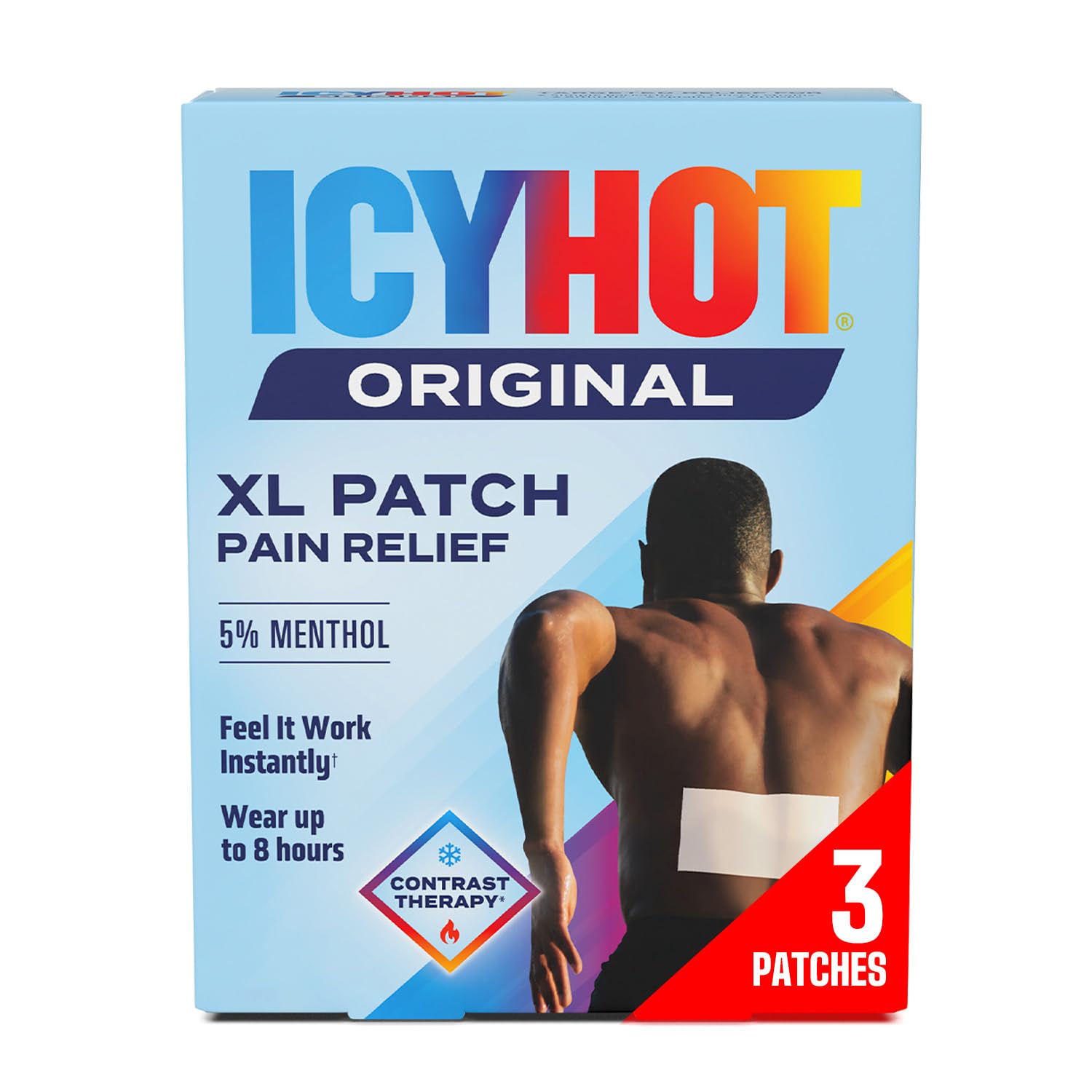 Icy Hot Back Patch, X-Large