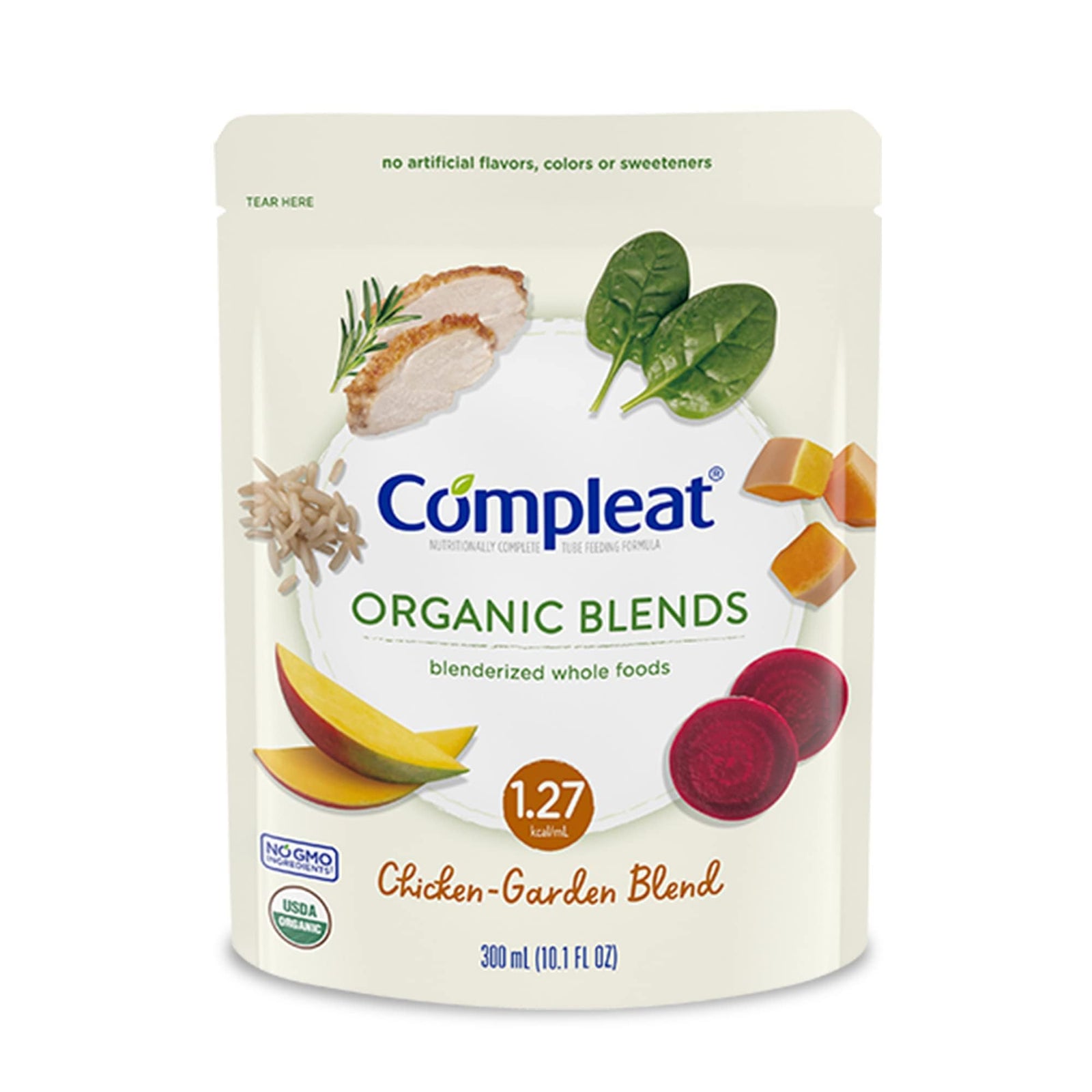 Nestle Compleat Pediatric Organic Blends Tube Feeding Formula 10.1 fl oz